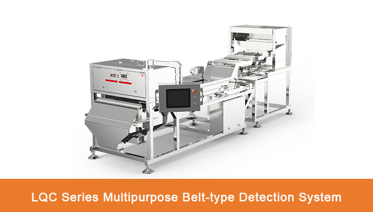 Sistema de detección multipropósito tipo cinta serie LQC, clasificación de chiles